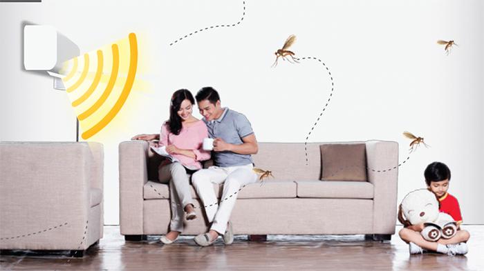 Sóng siêu âm phát ra từ máy lạnh