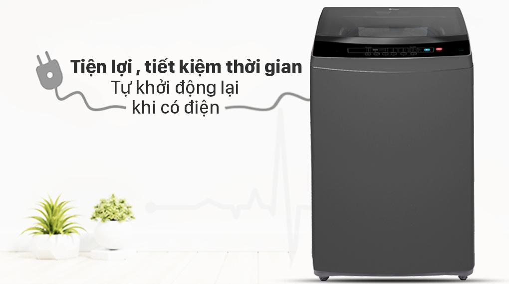 caper8 Khi mất điện đột ngột thì máy giặt sẽ thực hiện được những gì ?