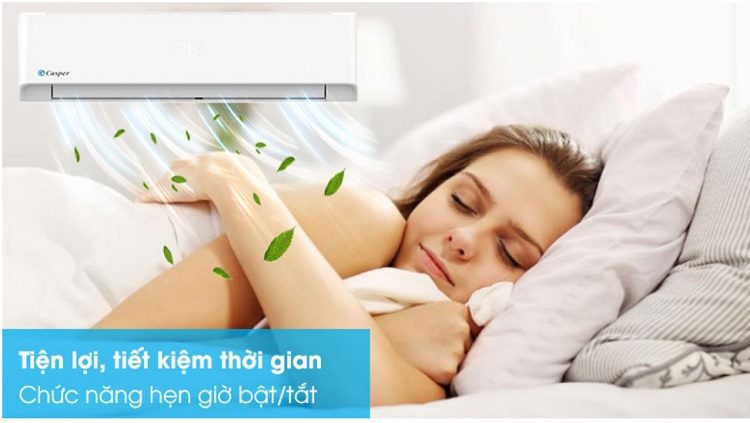 Chế độ hẹn giờ điều hoà Casper