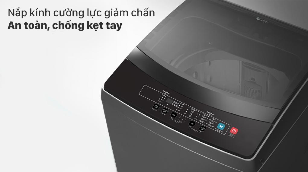 casper9 Đánh giá vật liệu chế tạo nắp của máy giặt