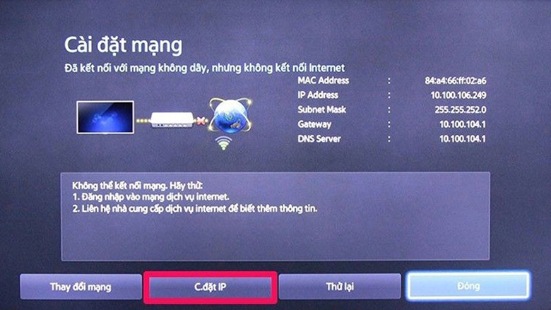 ckeditor_2800621 Tivi Samsung không kết nối được wifi 1