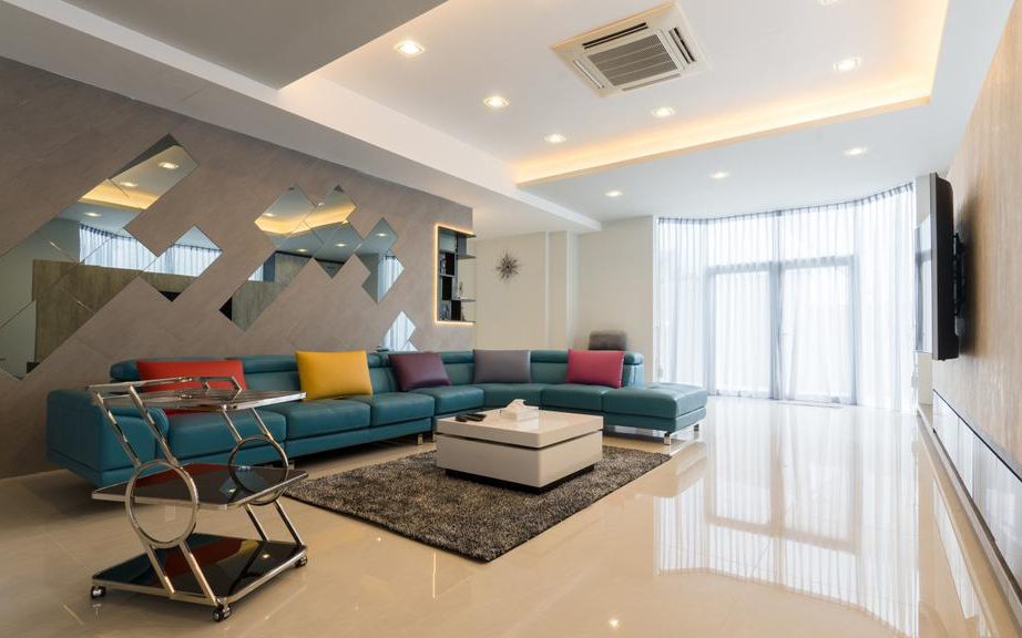 dieu hoa am tran mitsubishi va phong khach xin jpg