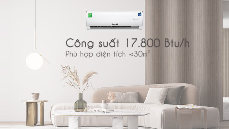 Máy lạnh Funiki 18000 BTU 1 chiều HSC18TMU có thiết kế sang trọng