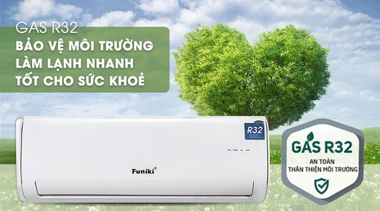 Sử dụng môi chất thân thiện với môi trường