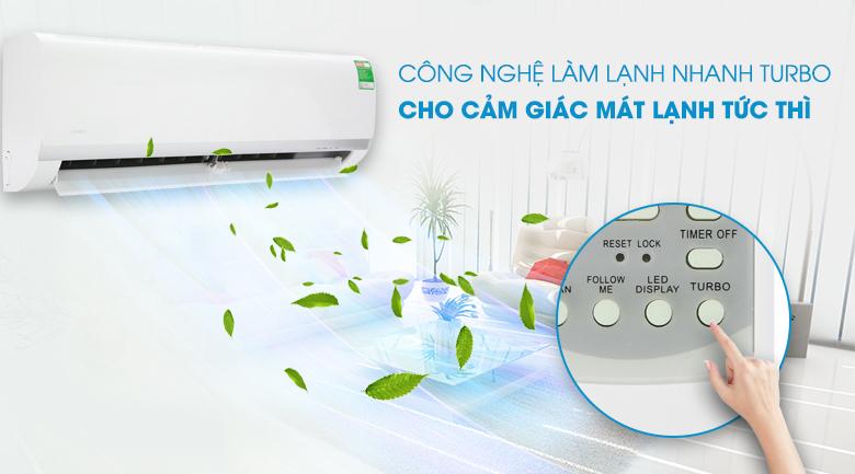 dieu-hoa-midea-cong-nghe-turbo Tính năng Turbo điều hoà electrolux