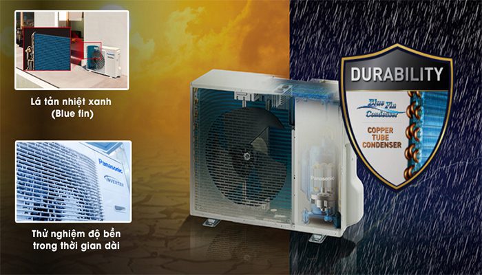 dieu-hoa-panasonic-co-dan-tan-nhiet-chong-an-mon-jpg Máy điều hoà Funiki thiết kế chắc chắn, bền bỉ