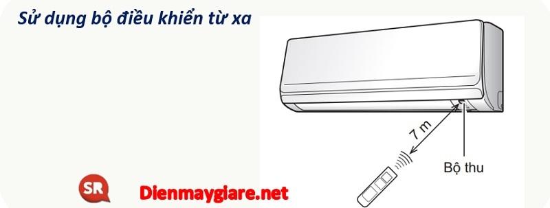 dieukhien3 Sử dụng bộ điều khiển từ xa điều hòa dankin