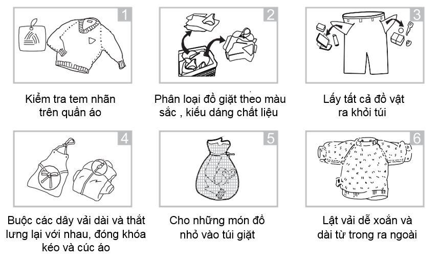huong dan su dung may giat casper 3