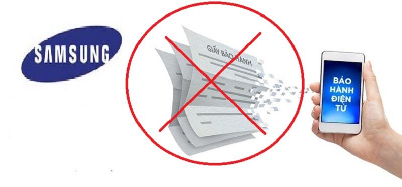 khong su dung phieu bao hanh tivi samsung nua