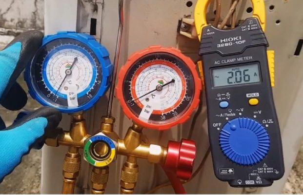 kiểm tra gas điều hoà