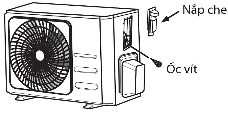 m12 lắp đặt dàn nóng điều hoà midea