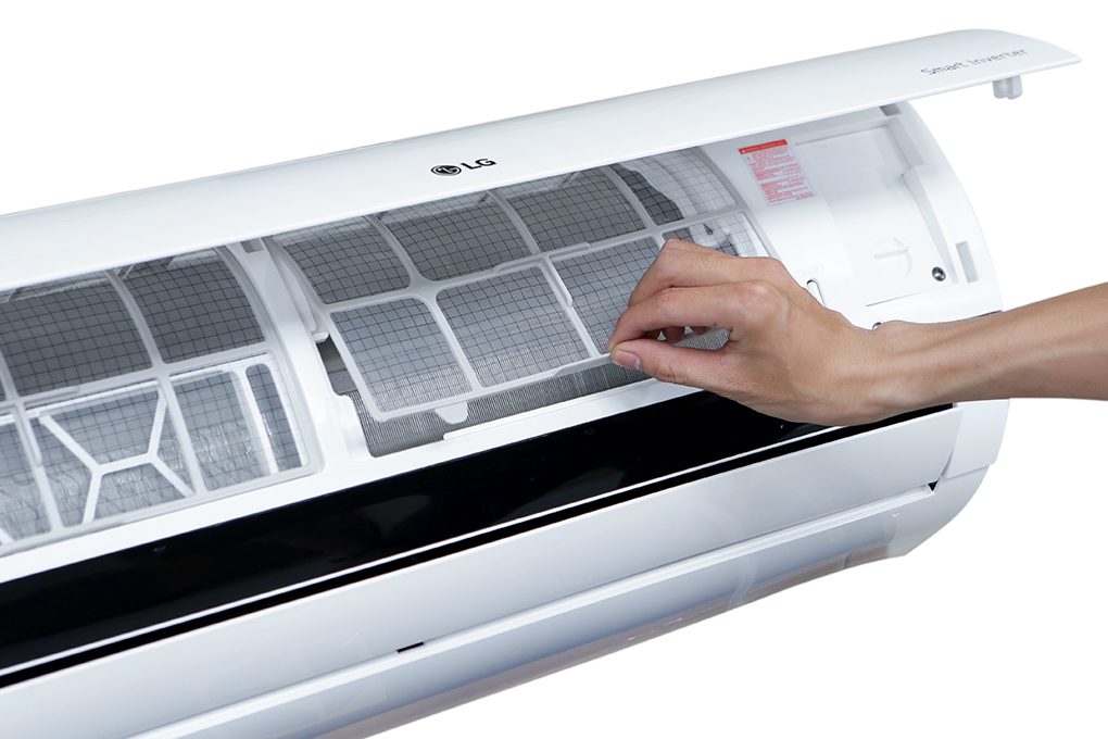 Vệ sinh lưới lọc điều hoà LG 