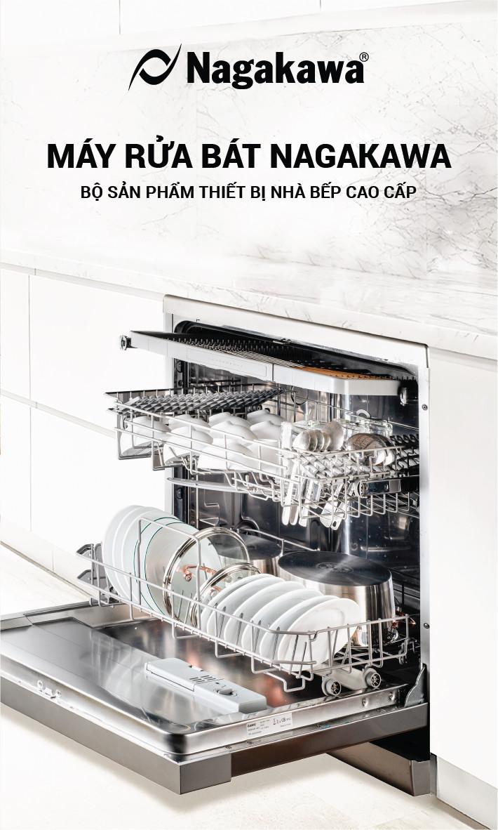 3. Nhận xét về máy rửa bát Nagakawa