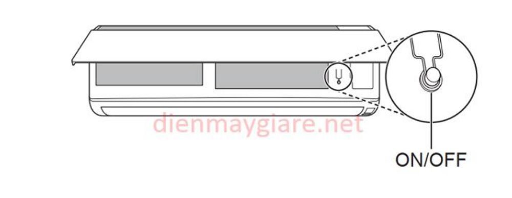 Bật điều hòa LG không cần điều khiển