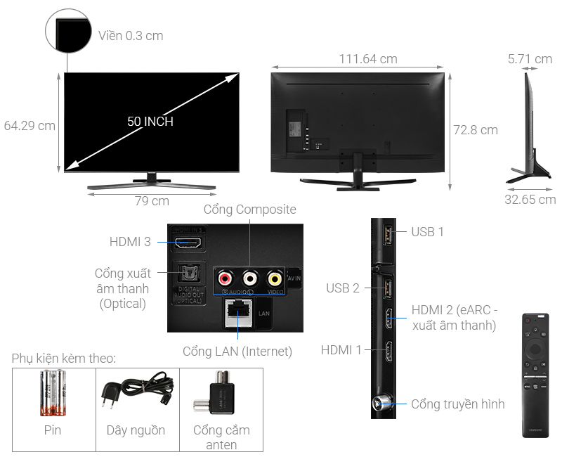 giá Smart Tivi Samsung 50 inch