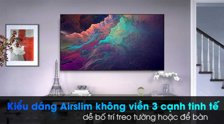 smart-tivi-samsung-4k-43-inch-ua43bu8500-2 Sở hữu thiết kế Airslim không viền bắt mắt