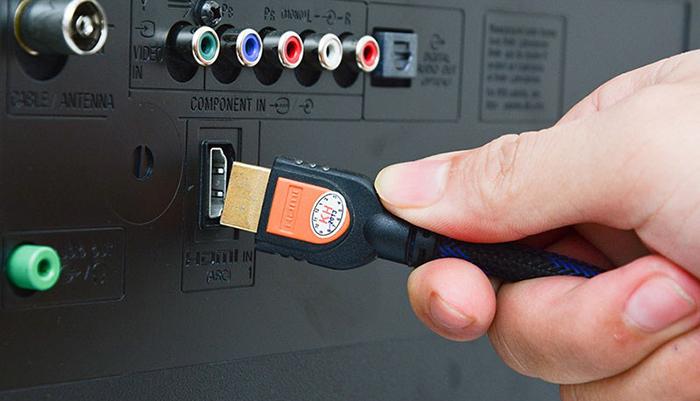 Cáp kết nối giữa đầu thu và tivi gặp vấn đề