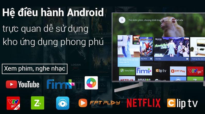 Tivi sony 65 inch 2019 bán chạy nhất hiện nay