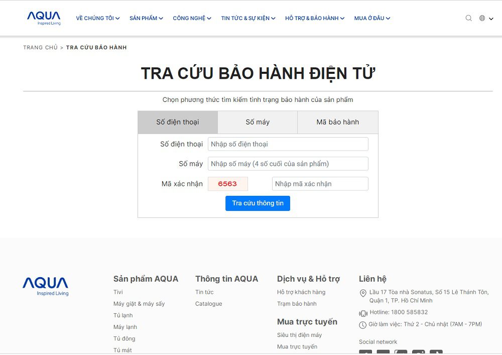 tra cuu bao hanh dien tu aqua jpg