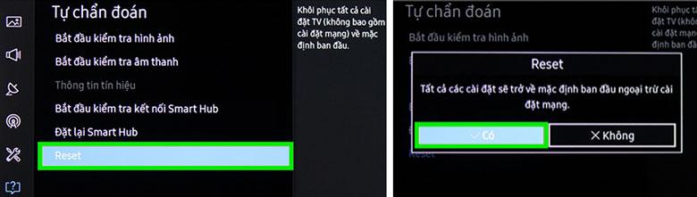 Cách reset tivi Samsung: Bước 3