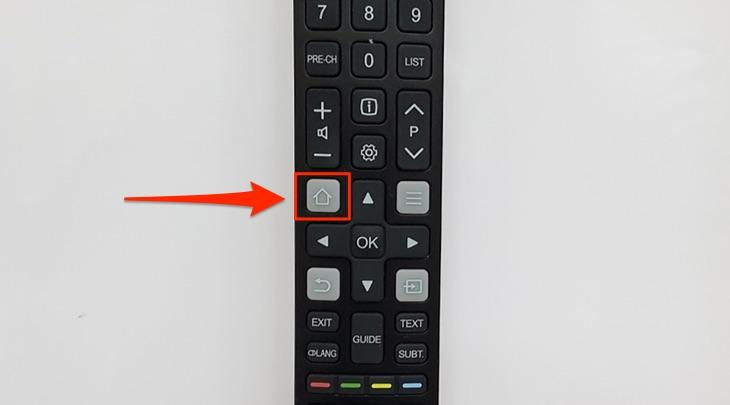 Remote trên tivi TCL