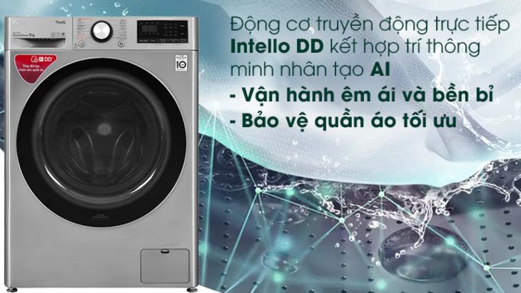 Công nghệ dẫn động trực tiếp Intello DD trên máy giặt LG Công nghệ dẫn động trực tiếp Intello DD trên máy giặt LG