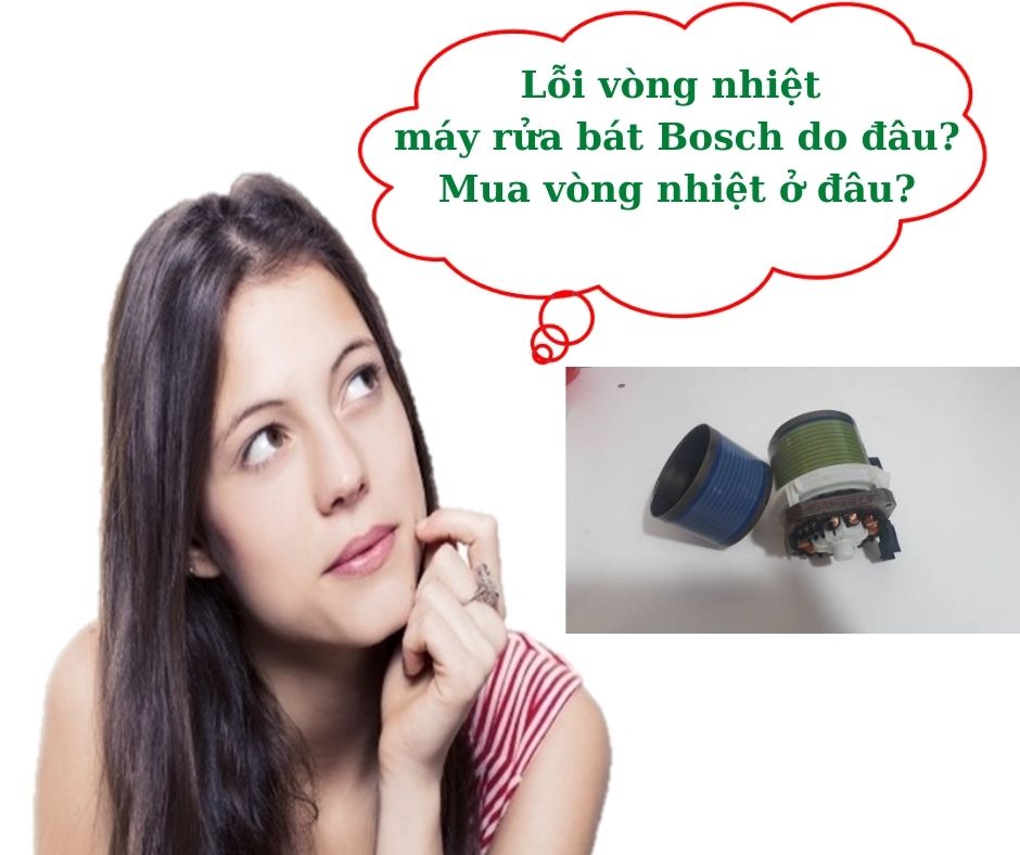 Vòng nhiệt máy rửa bát Bosch