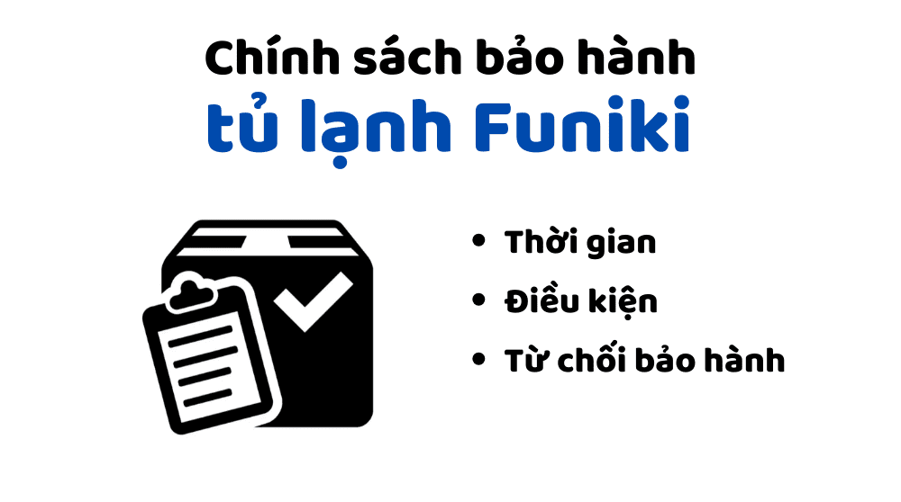 chinh sach bao hanh tu lanh funiki