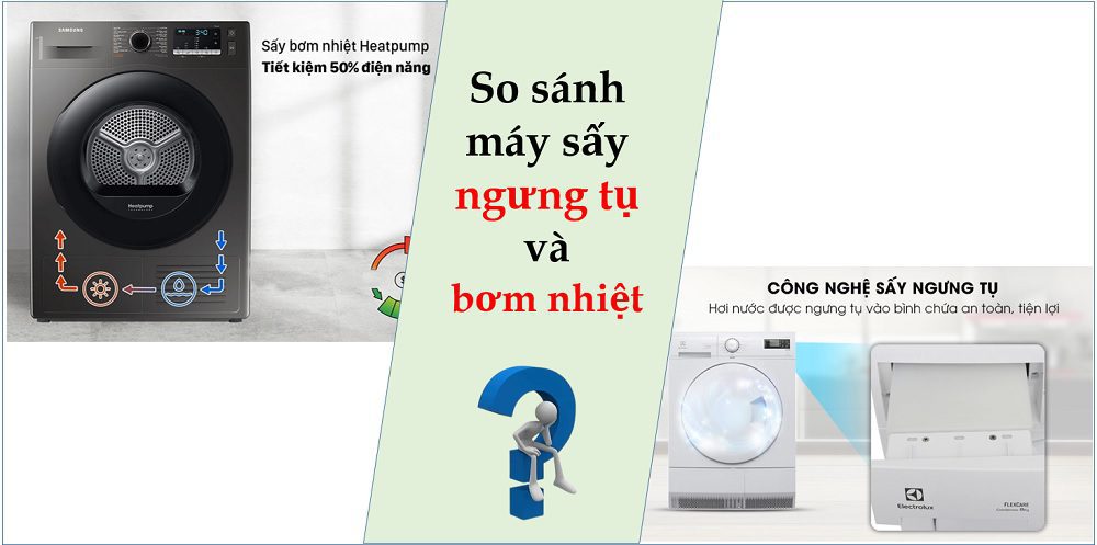 so sanh may say ngung tu va bom nhiet